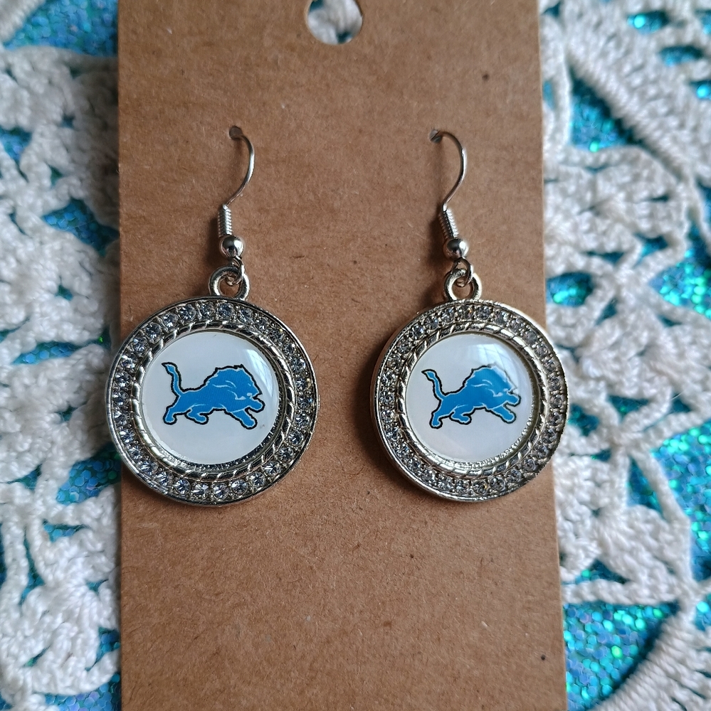 Detroit Lions earrings